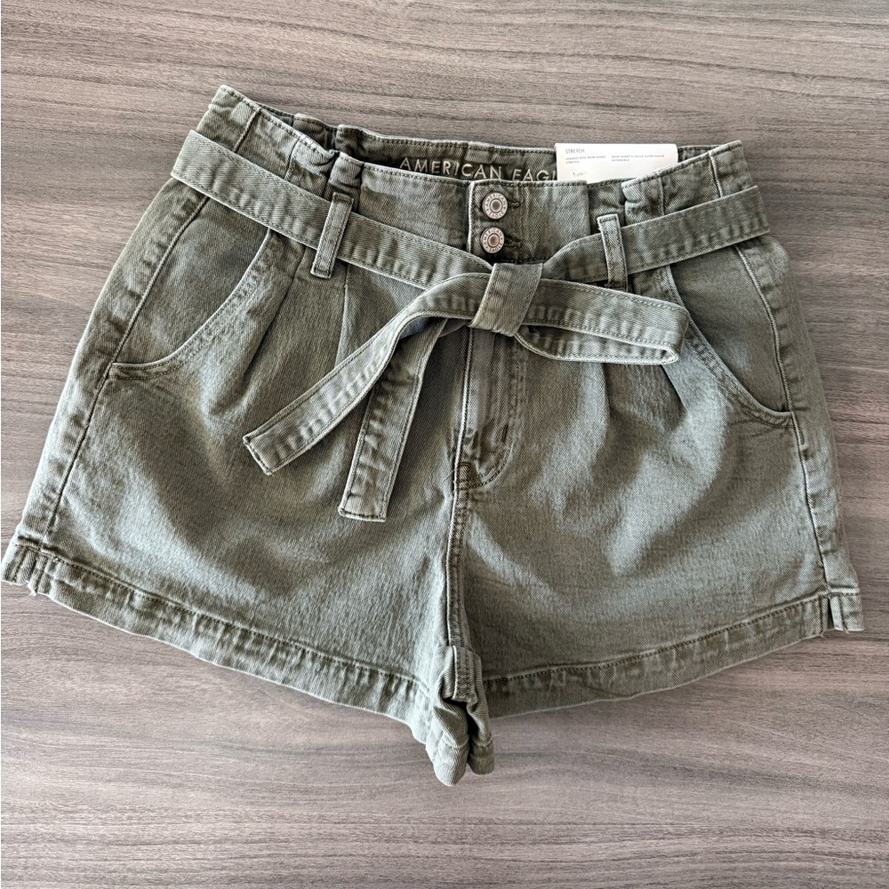 American eagle high rise shorts
